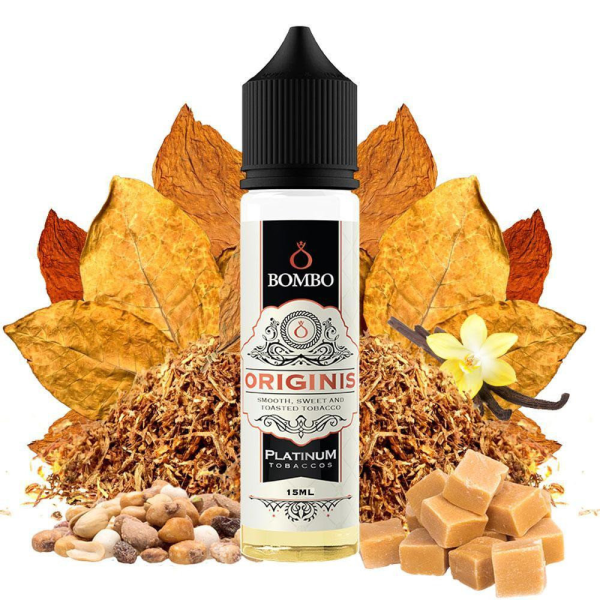 Bombo Platinum Tobaccos Originis Flavor Shot 15ml/60ml - Χονδρική